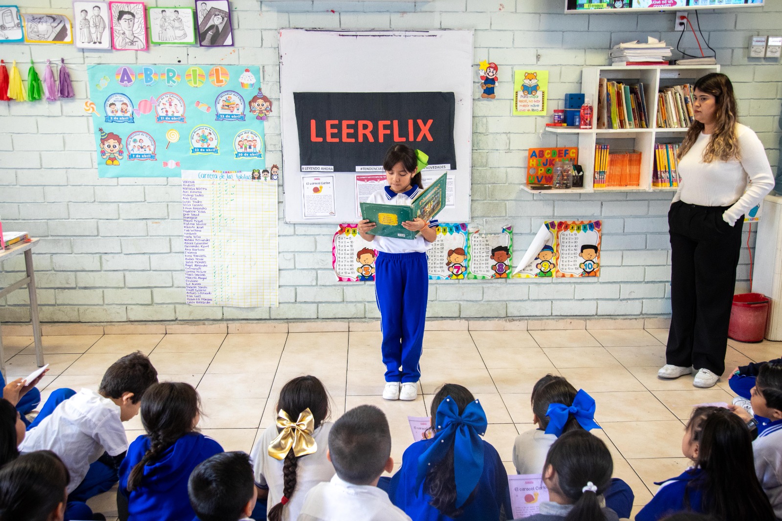 Celebran el Día Internacional del Libro y de los Derechos de Autor en escuelas de Nuevo León