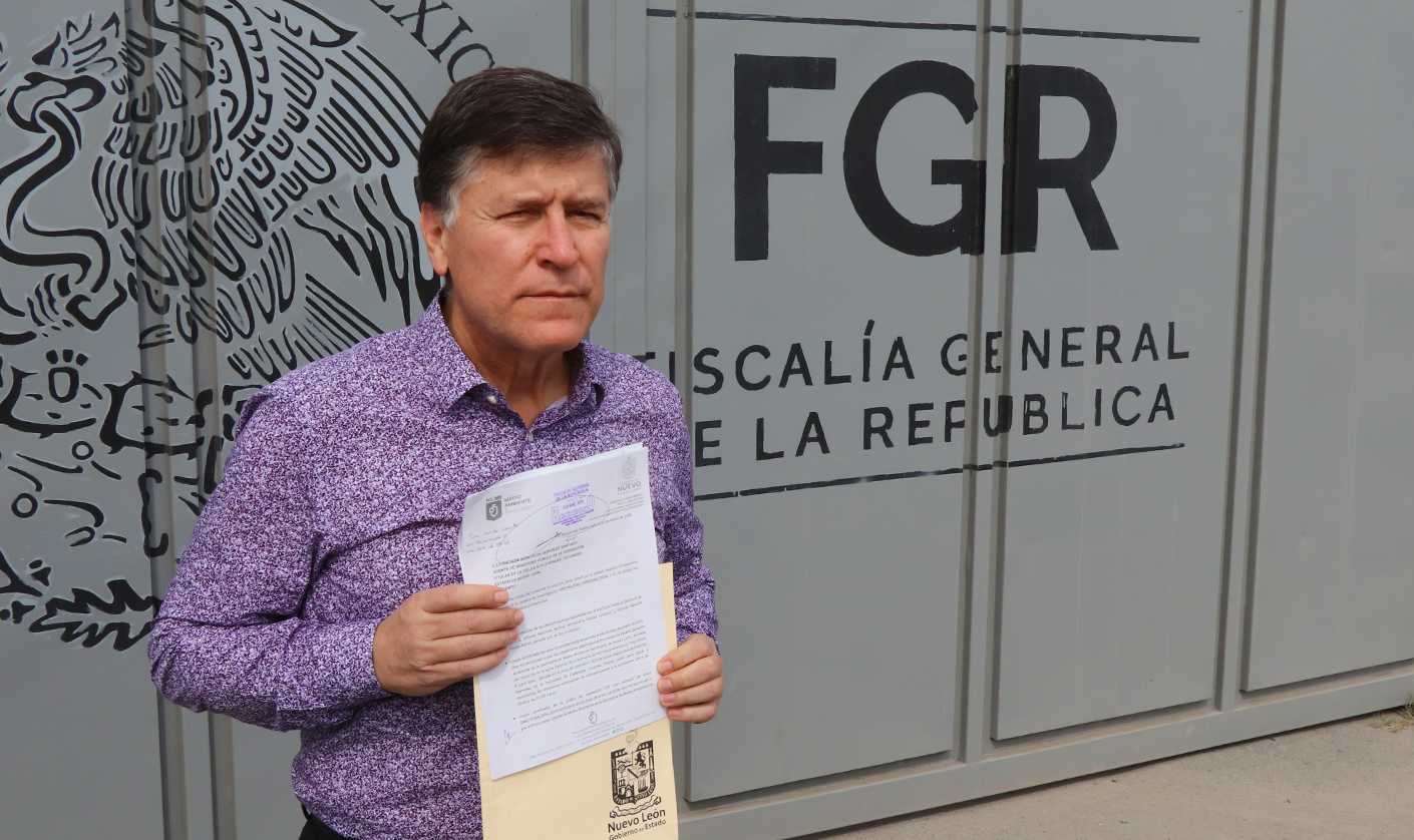 Ratifica Estado denuncia en FGR en contra de la Refinería de Pemex en Cadereyta